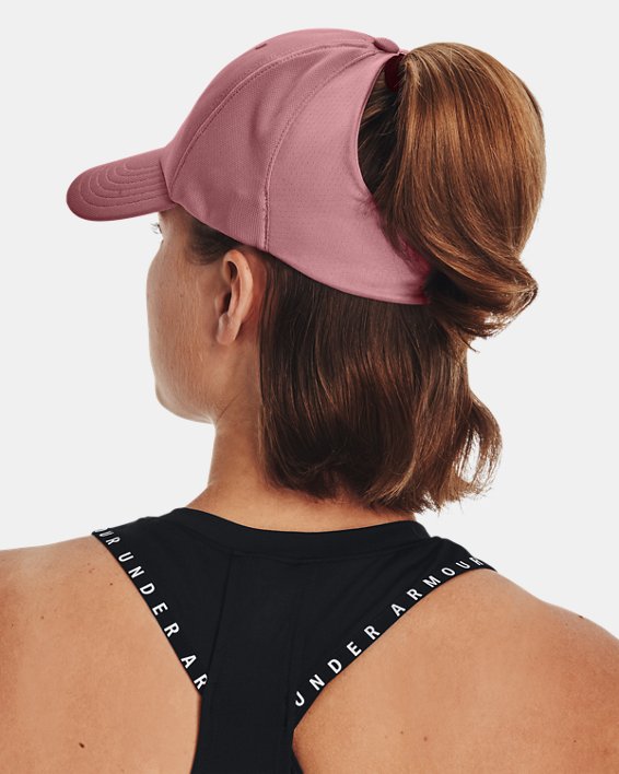 Women's UA Blitzing Wrapback Cap, Pink, pdpMainDesktop image number 2